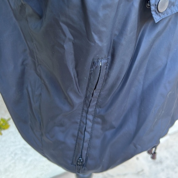 Downhill Racer Black Nylon Windbreaker Pullover Women's Size M - Picture 6 of 8